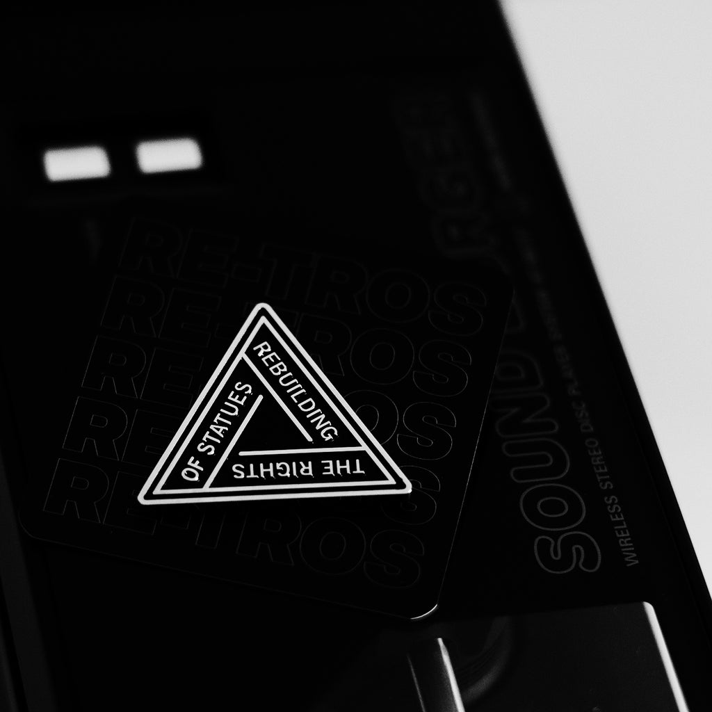 Re-TROS (Rebuilding the Rights of Statues) Band Merchandise: Logo Metal Badge Pin